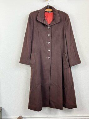 Cashmere VTG Searle Blatt Studio Long Coat Jacket